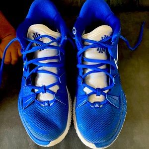 Blue Kyrie size 9.5 sneakers